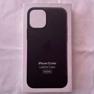 12 Mini Leather iPhone Case